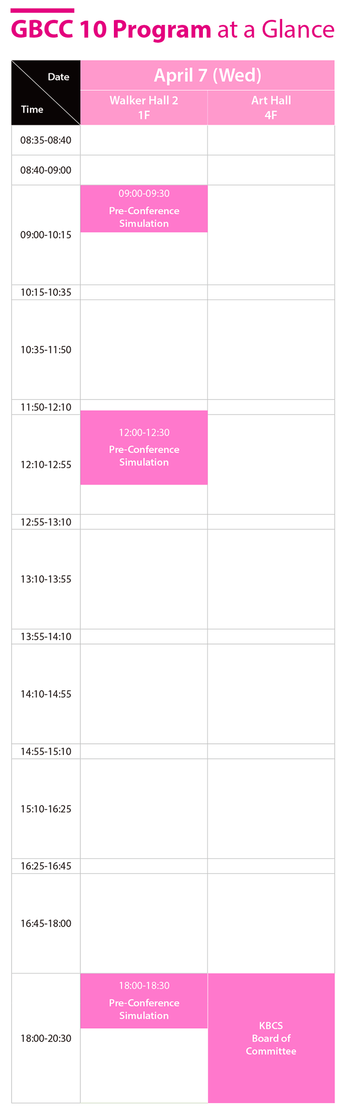 GBCC 2021 Program Day 1